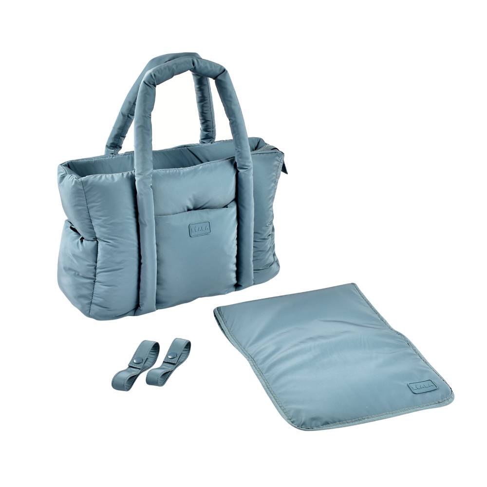 Beaba - Puffy Paris Changing Bag - Blatic Blue